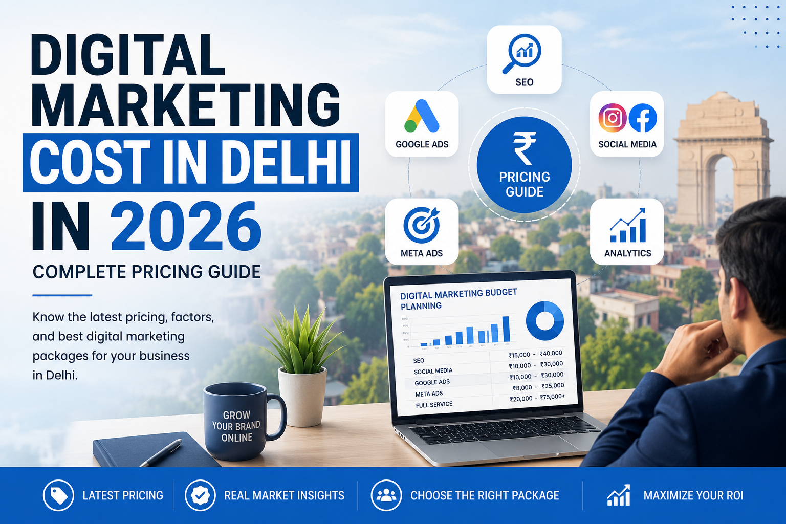 Digital Marketing Cost in Delhi