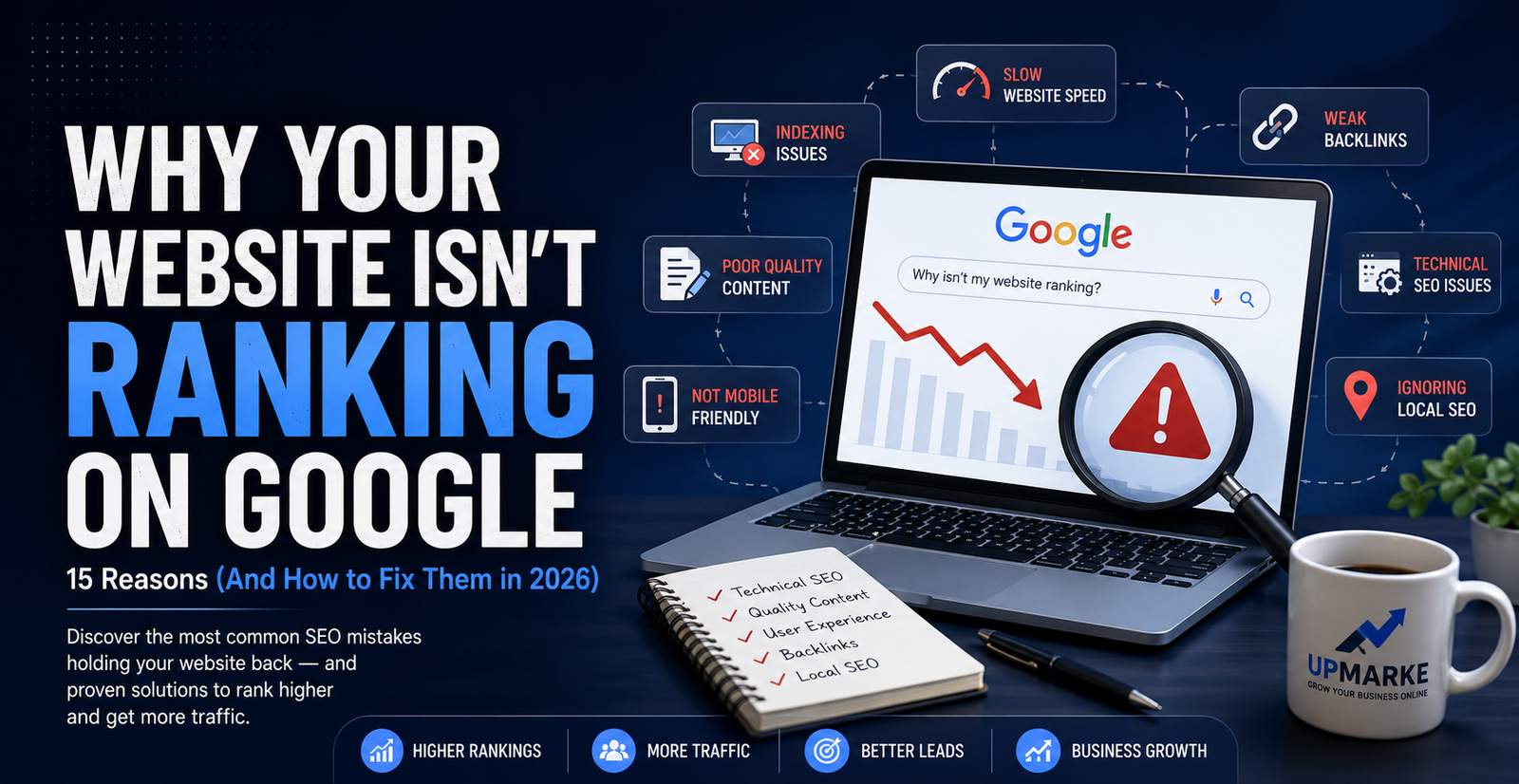 Why Your Website Isn't Ranking on Google