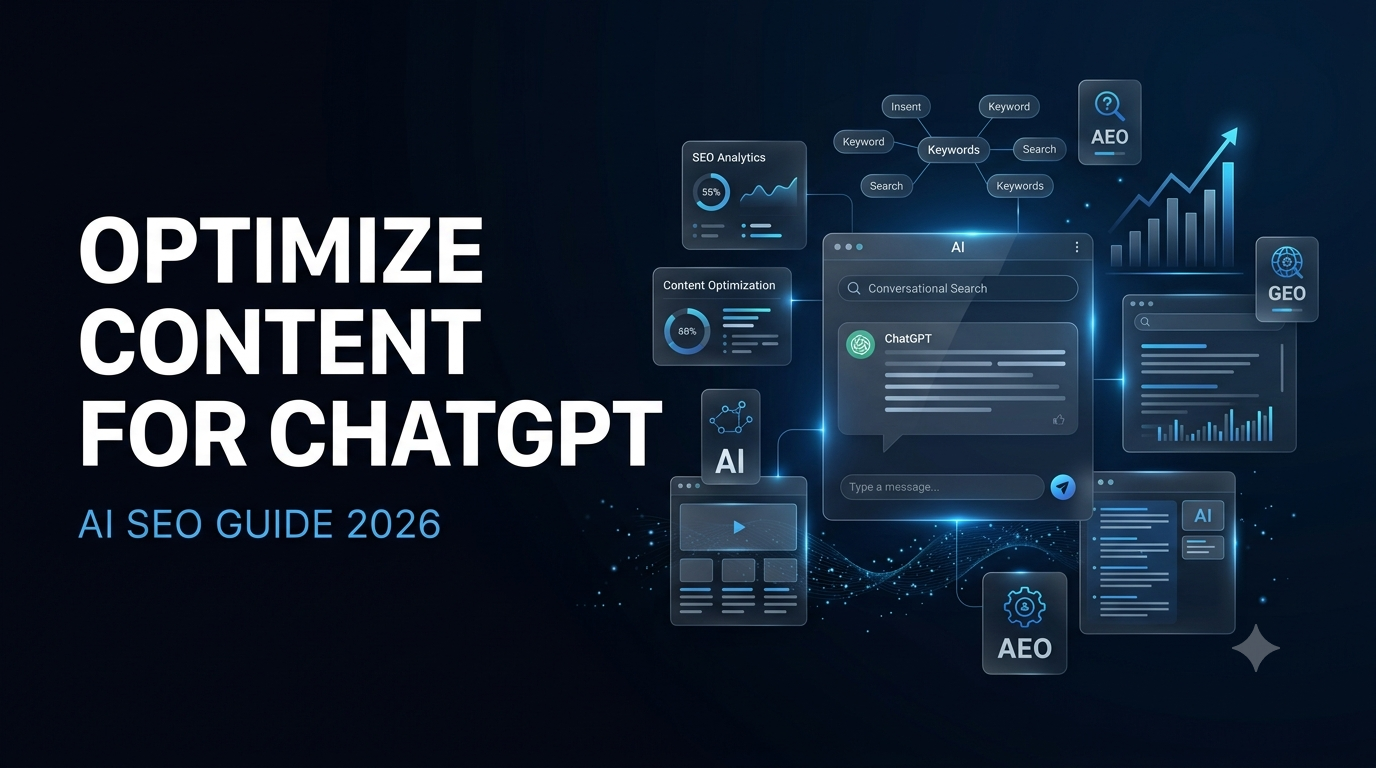 How to optimize content for ChatGPT using AI SEO strategies